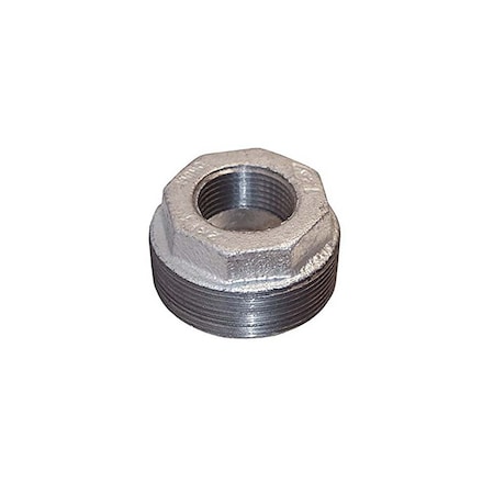 Thrifco Plumbing 3/4 Inch x 1/8 Inch Galvanized Bushing 9218064